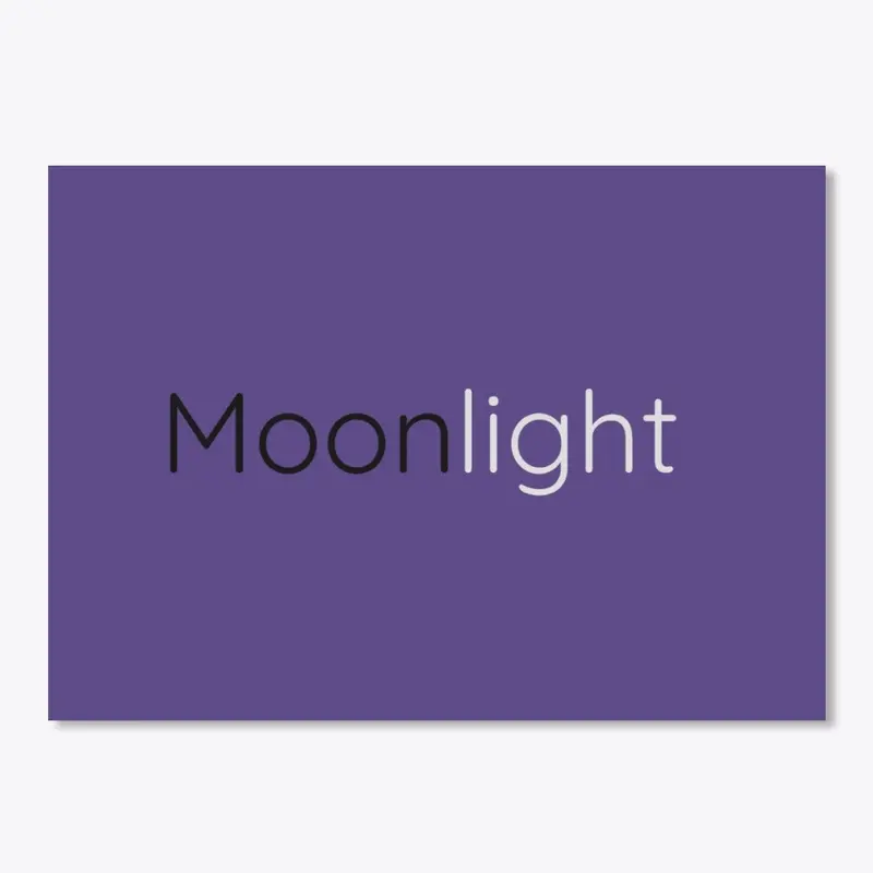 Moonlight Text Sticker